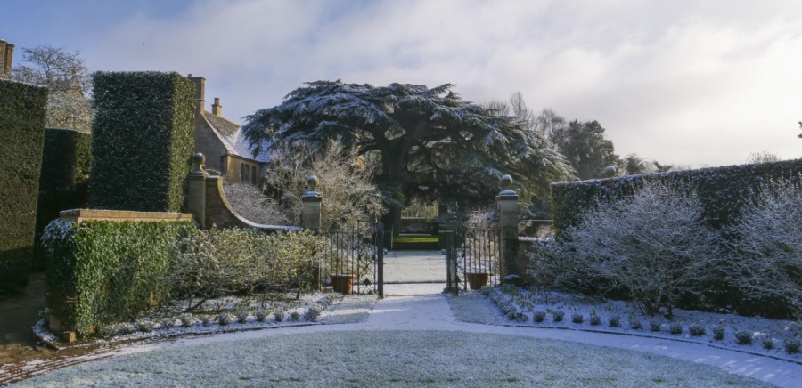 Winter at Hidcote Manor Gardens